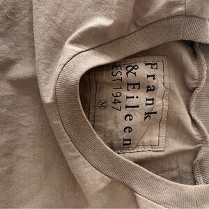 Frank & Eileen Beige T-Shirt HARPER HERITAGE JERSEY Dress